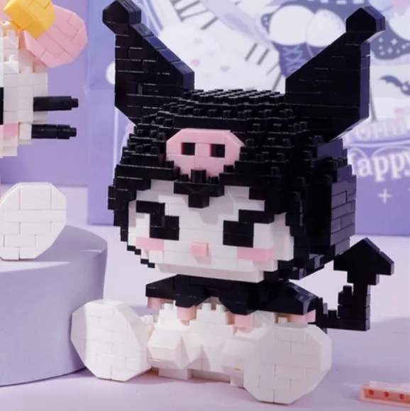 Hello Kitty Other - Kuromi Interlocking Bricks Set DIY